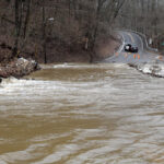 Marilla Park flooded bridge second angle